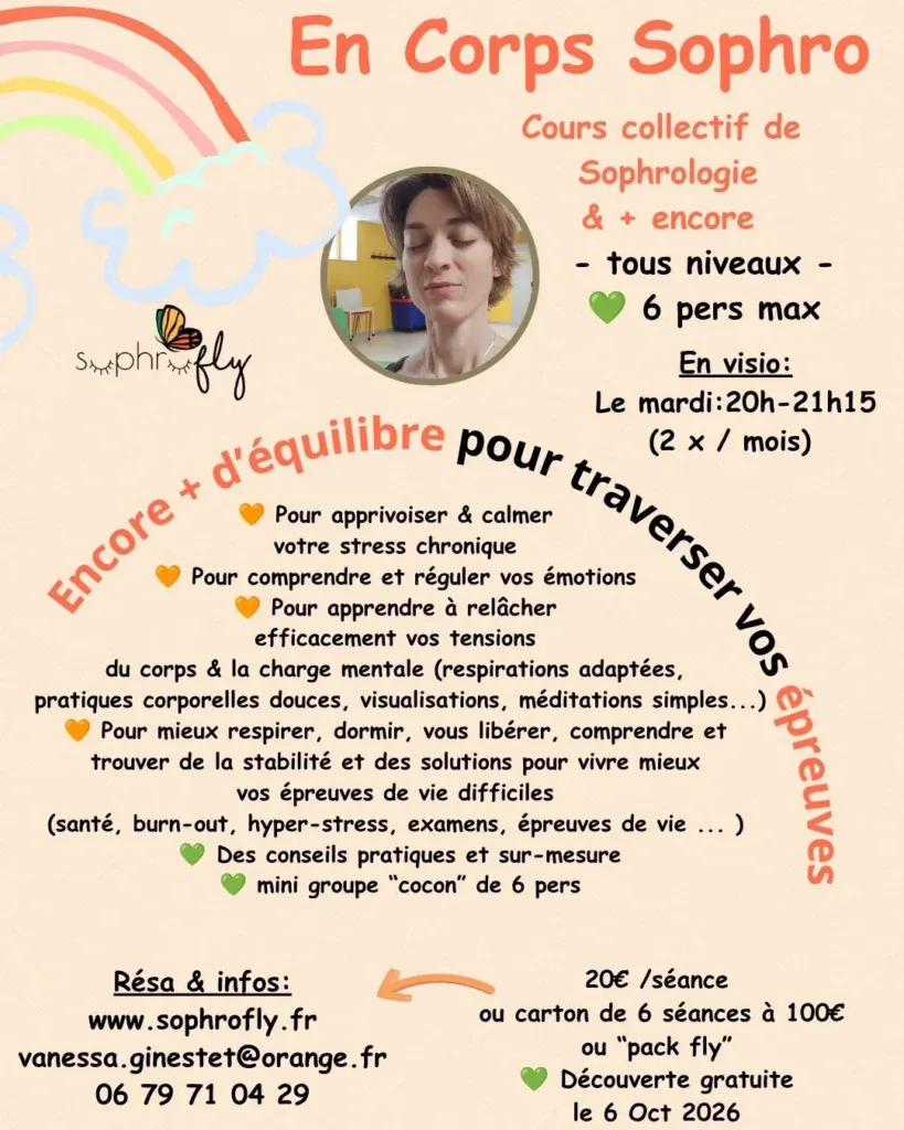 cours collectifs de sophrologie